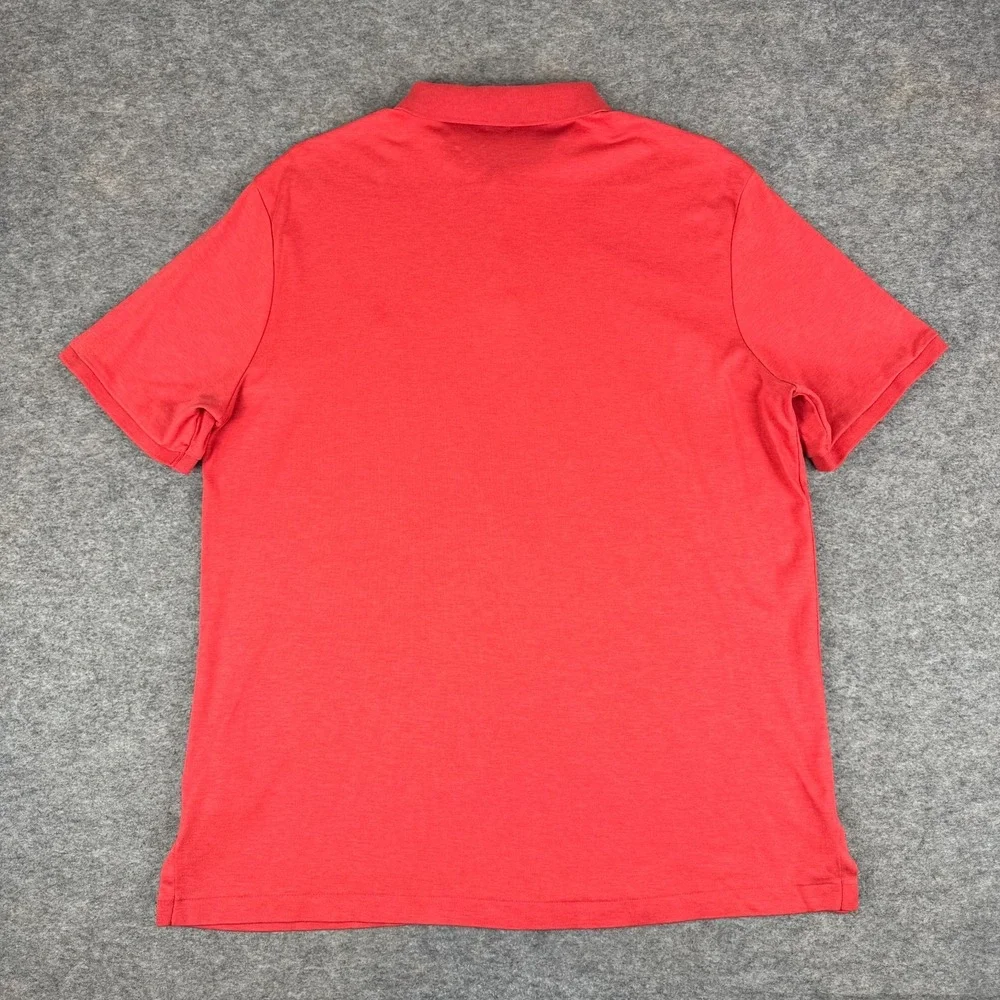 Polo Ralph Lauren Classic Fit Soft Polo Shirt Cotton Pink Mens Large L